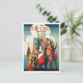 Carte Postale Le magazine de la Croix-Rouge met en vedette les s (Debout devant)