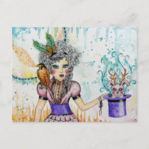 Carte Postale Le magicien