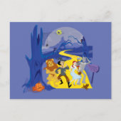 Carte Postale Le Magicien d'Oz™ | Halloween Forêt Enchantée (Devant)