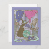 Carte Postale Le Magicien d'Oz™ | La Méchante Sorcière du Livre  (Devant / Derrière)