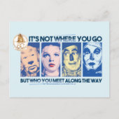 Carte Postale Le Magicien d'Oz™ | Qui rencontrez-vous en chemin (Devant)