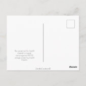 Carte Postale Le Magicien d'Oz, Tinman Musical (Dos)