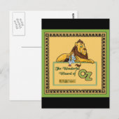 Carte Postale Le Magicien Merveilleux d'Oz (Devant / Derrière)