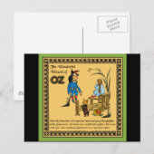 Carte Postale Le Magicien Merveilleux d'Oz (Devant / Derrière)