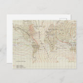 Carte Postale Le Magnétisme du Globe Terrestre (Devant / Derrière)