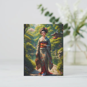 Carte Postale Le Maiden du jardin vert