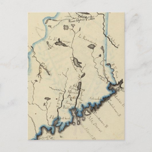 Carte Postale Le Maine 11 (Devant)