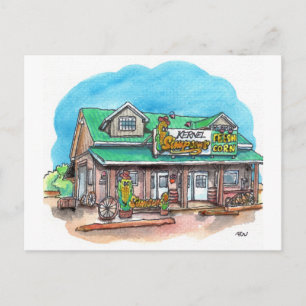 Carte Postale Le maïs doux de Kernel Simpson