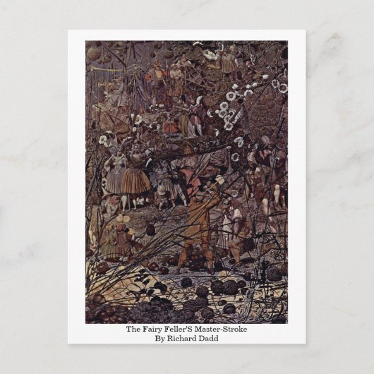 Carte Postale Le Maître-Trame De Feller Fée Par Richard Dadd (Devant)
