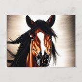 Carte Postale Le Majestic Mustang - L'Esprit De Liberté (Devant)