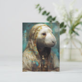 Carte Postale Le Manatee à Robes (Debout devant)