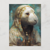 Carte Postale Le Manatee à Robes (Devant)