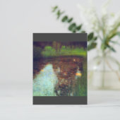 Carte Postale Le marais de Gustav Klimt (Debout devant)