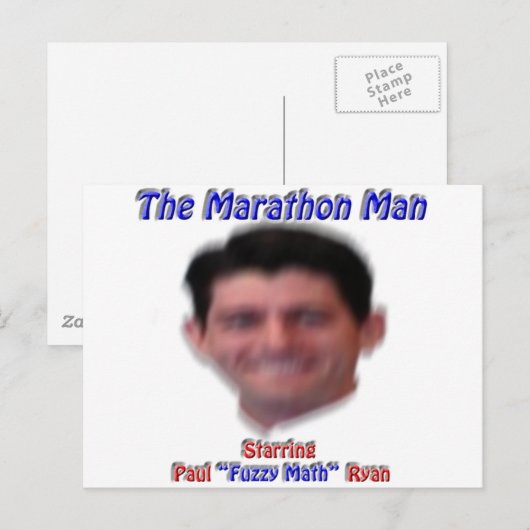 Carte Postale Le Marathon (Devant / Derrière)