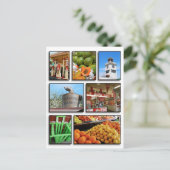 Carte Postale Le marché agricole (Debout devant)