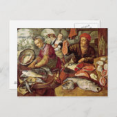 Carte Postale Le Marché Aux Poissons (Devant / Derrière)