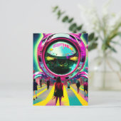 Carte Postale Le marché de l'avenir (Debout devant)