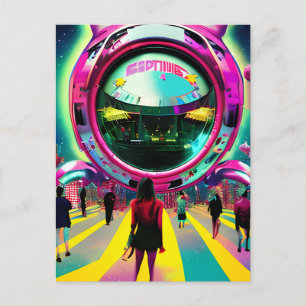 Carte Postale Le marché de l'avenir