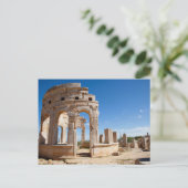Carte Postale Le Marché, Leptis Magna, district d'Al Khums (Debout devant)