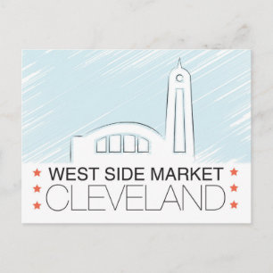 Carte Postale Le marché Westside de Cleveland