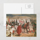 Carte Postale Le maréchal Thomas Bugeaud et le colonel Joseph (Devant / Derrière)