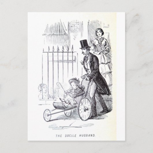 Carte Postale Le mari Docile (Devant)