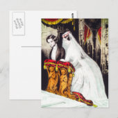 Carte postale "Le mariage" (Devant / Derrière)