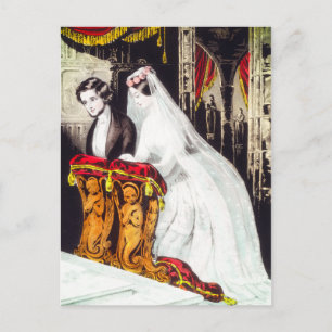 Carte postale "Le mariage"