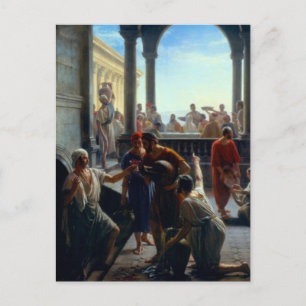 Carte Postale Le Mariage à Cana par Carl Bloch Postcard