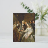 Carte Postale Le mariage arrangé, 1862 (Debout devant)