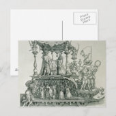 Carte Postale Le mariage bourguignon (Devant / Derrière)