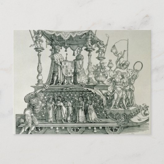 Carte Postale Le mariage bourguignon (Devant)