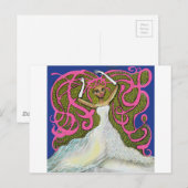 Carte Postale Le Mariage d'Amy. (Devant / Derrière)