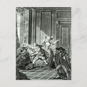 Carte Postale Le mariage de Figaro'