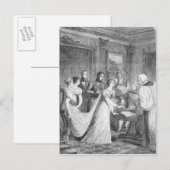 Carte Postale Le mariage de la princesse Charlotte de (Devant / Derrière)