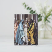 Carte Postale 'Le mariage de la Vierge' (Debout devant)