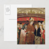 Carte Postale Le mariage de la Vierge (Devant / Derrière)
