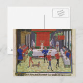 Carte Postale Le Mariage de Renaud de Montauban et Clarisse (Devant / Derrière)