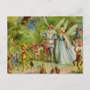 Carte Postale Le mariage de Thumbelina