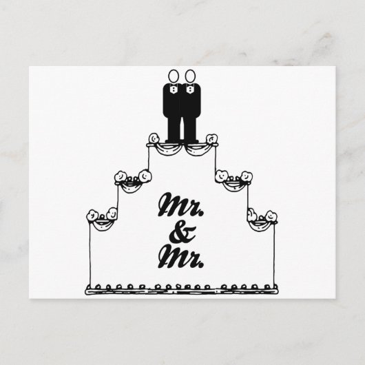 Carte Postale LE MARIAGE LESBIAN CAKE M. ET M. - - - .png (Devant)