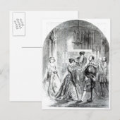 Carte Postale Le mariage privé d'Anne Boleyn (Devant / Derrière)