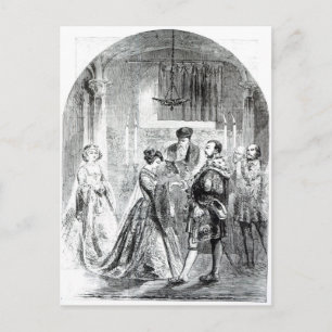 Carte Postale Le mariage privé d'Anne Boleyn