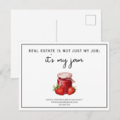 Carte Postale Le marketing immobilier est mon truc Realty (Devant / Derrière)