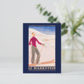 Carte Postale Le Markstein France Poster vintage 1930 (Debout devant)