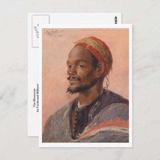 Carte Postale Le Maroc par Ferdinand Willaert (Devant / Derrière)