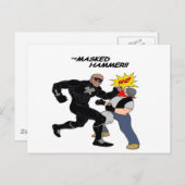 Carte Postale Le marteau masqué (Devant / Derrière)