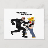 Carte Postale Le marteau masqué (Devant)