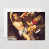 Carte Postale Le martyre de Saint-Bartholomée par Jusepe Ribera (Devant / Derrière)