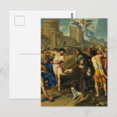 Carte Postale Le martyre de Saint-Étienne (Devant / Derrière)