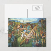 Carte Postale Le martyre de saint Pierre (Devant / Derrière)